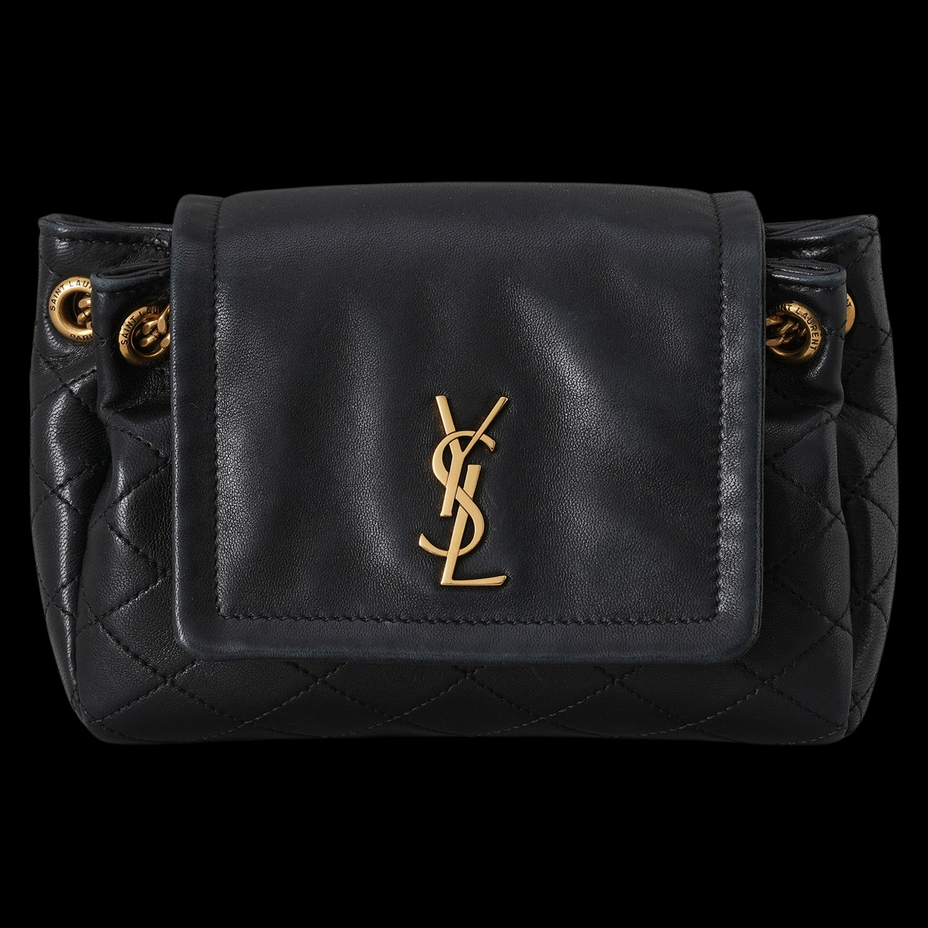 YVES SAINT LAURENT(USED)생로랑 672738 노리타 미니